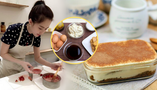 Cách làm bánh Tiramisu đơn giản: Chỉ mất 10 phút, không cần lò nướng