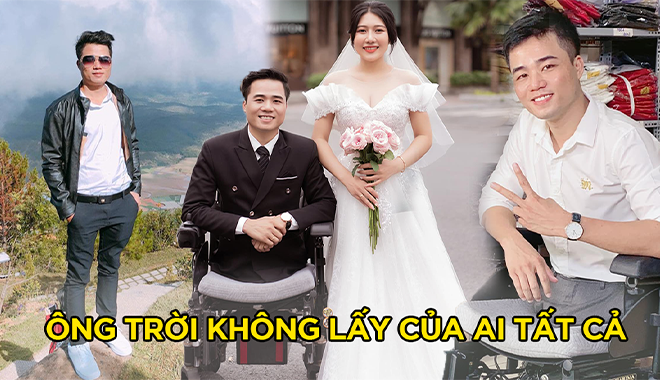 Chàng không chân: Cưới vợ hot girl, bán hàng online kiếm 1,2 tỷ/tháng