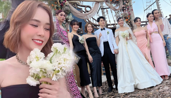 Dàn sao Việt đình đám đến dự đám cưới Anh Tú - Diệu Nhi