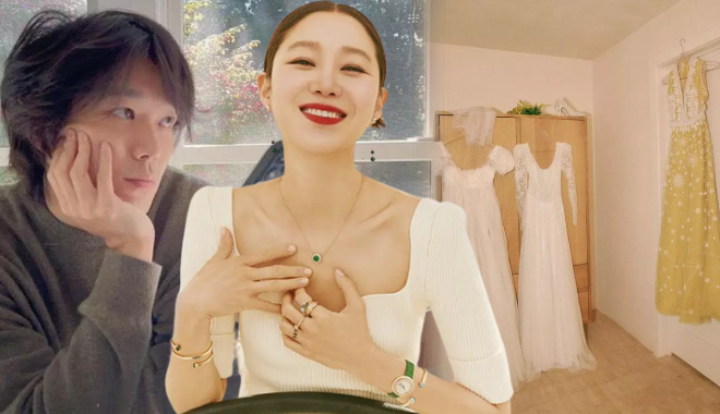 Cô dâu Gong Hyo Jin khoe chân dung chồng đậm nét nghệ sĩ sau đám cưới