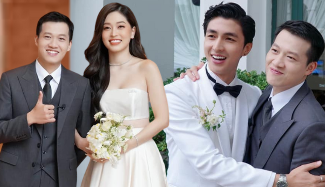 Làm MC trong đám cưới Bình An - Phương Nga, Trần Ngọc bị ngỡ là chú rể