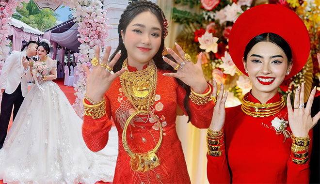 Những đám cưới "sặc mùi vàng" xứ Tây Đô: Cô dâu được tặng 300 cây vàng