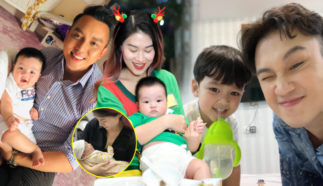Sao Việt khoe ảnh với con trai Đàm Vĩnh Hưng, visual bé sáng bừng