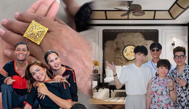 Sao Việt hiếu thảo tặng quà bố mẹ: H'Hen Niê mua hẳn vàng từ Dubai