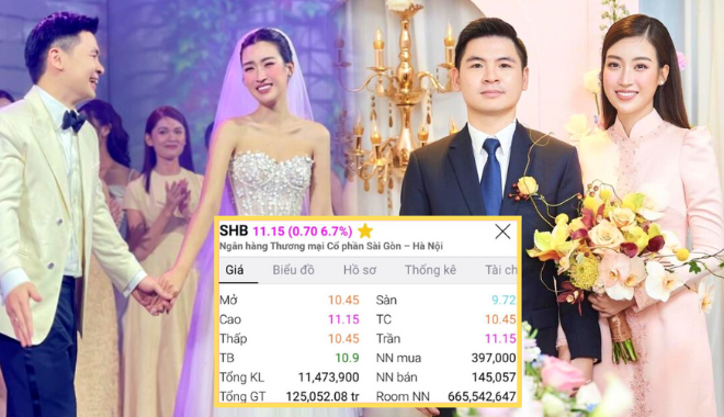 Cưới dâu 4 ngày, bầu Hiển thu hơn hàng trăm tỷ nhờ cổ phiếu SHB tăng
