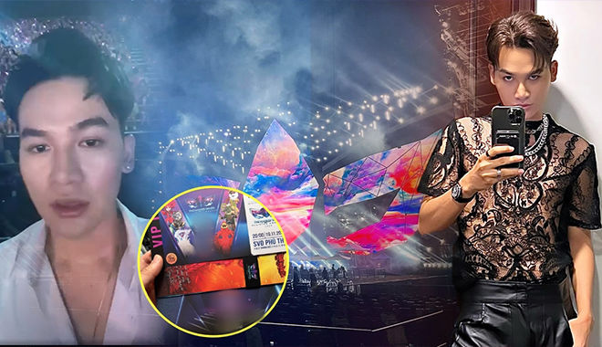 Ali Hoàng Dương bị mất điện thoại khi ngồi khu VIP ở The Masked Singer