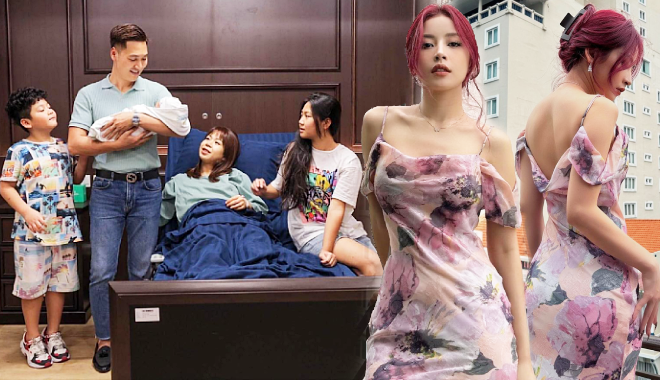 Ảnh hot sao Việt 23/11: Vợ Mạnh Trường đi đẻ sướng như đi nghỉ dưỡng