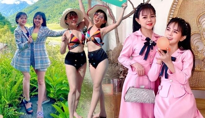 Cặp chị em thấp nhất VN: 1m25 "cân" từ style công sở tới "bánh bèo"