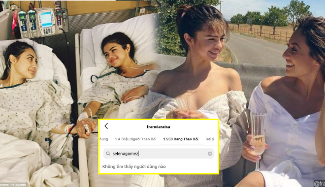 Tình bạn cổ tích của Selena Gomez và người bạn hiến thận nay rạn vỡ