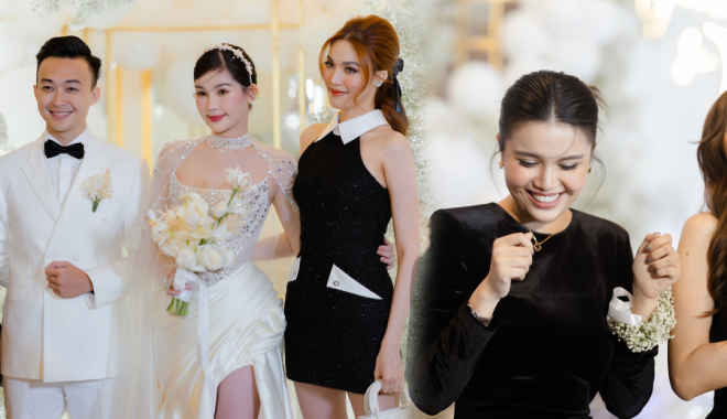 Khách mời tới đám cưới Ngân Anh - Tô Ny: Lan Khuê sang trọng hết nấc