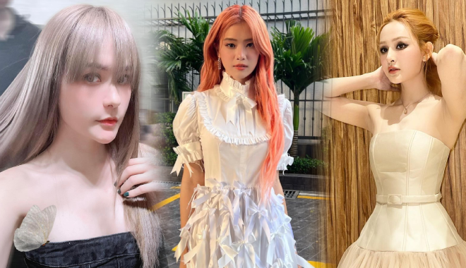Mỹ nhân Việt chuộng tóc màu nổi: Hoàng Yến Chibi như idol Kpop