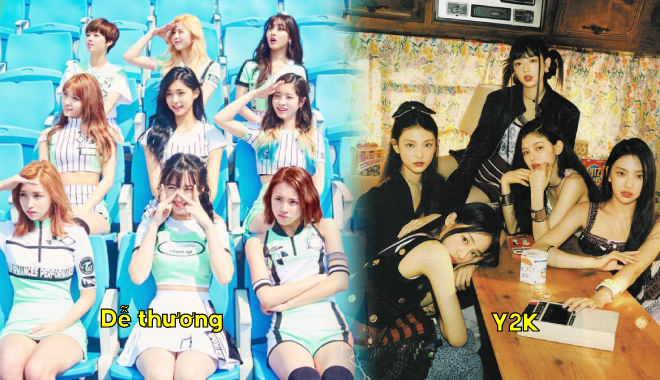 Sự tiến hóa về concept của nhóm nhạc nữ Kpop: Từ đáng yêu đến Y2K