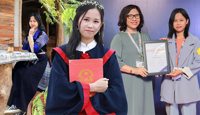 Nữ sinh H'Mông dang dở chuyện học vì nghèo nay giành học bổng 1,5 tỷ