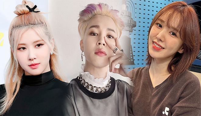 Idol Kpop và kiểu tóc giúp visual thăng hạng: Rosé là tóc bạch kim