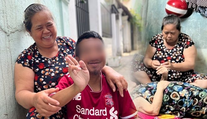 Xót cảnh mẹ U60 dành nửa đời bán xôi, nuôi con khờ thay chồng cũ