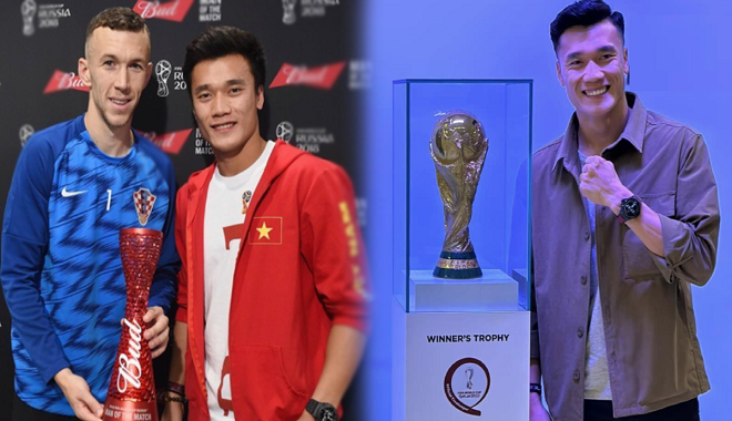 Bùi Tiến Dũng là cầu thủ Việt đầu tiên 2 lần được mời dự World Cup