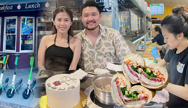 Cặp đôi gốc Việt mở chuỗi tiệm bánh mì ở Mỹ: Quảng bá ẩm thực nước nhà