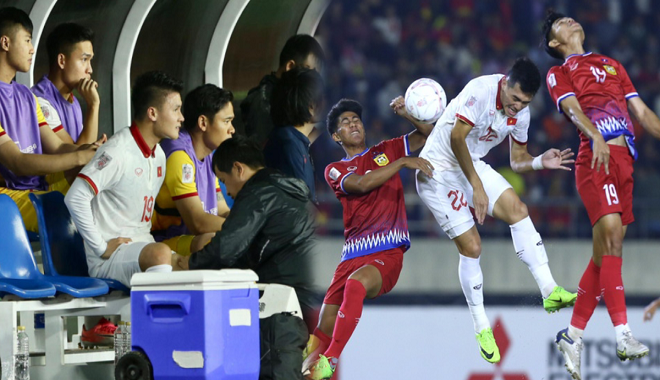 Quang Hải rời sân sớm, Việt Nam vẫn thắng Lào với tỉ số 6-0