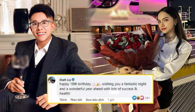 Hương Giang "bơ đẹp" lời chúc sinh nhật từ tình cũ Matt Liu