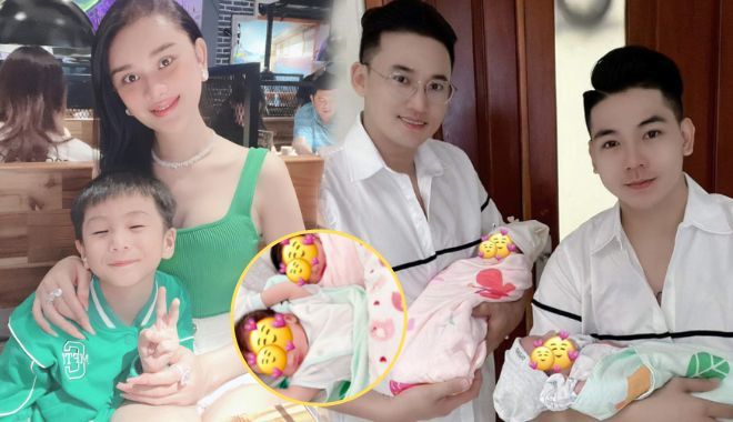Lâm Khánh Chi nhận hai con song sinh của Hà Trí Quang làm con nuôi