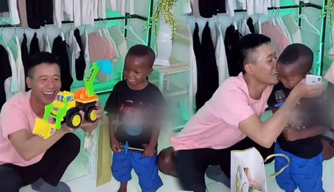 Lôi Con tặng món quà "siêu to khổng lồ" cho Quang Linh Vlog