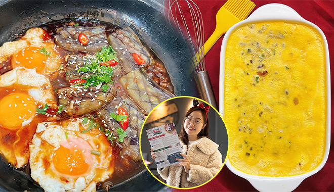 Mẹ trẻ Hải Phòng hướng dẫn cách "thiên biến vạn hóa" món trứng