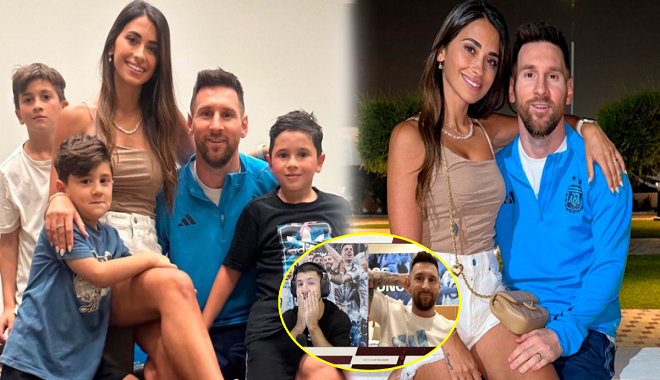 Messi bị vợ mắng vì fan nữ khen đẹp trai: Siêu sao cũng sợ "nóc nhà" 