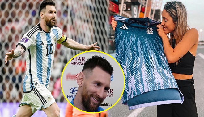 Messi xúc động rưng rưng khi nghe những lời nhắn nhủ từ nữ phóng viên