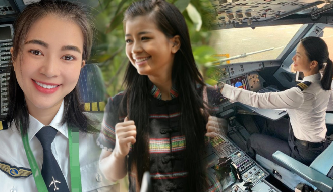 Nữ diễn viên Việt đầu tiên trở thành phi công: Phải tăng gần 10kg