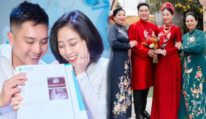 Sau 2 tháng kết hôn, MC Liêu Hà Trinh thông báo có tin vui