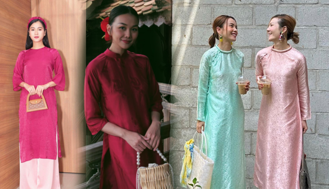 20 ngày nữa đến Tết, dàn mỹ nhân Việt đã nô nức mặc áo dài