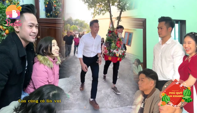 Sang chúc Tết, anh chàng nịnh mẹ vợ rồi nhân cơ hội rước nàng về dinh