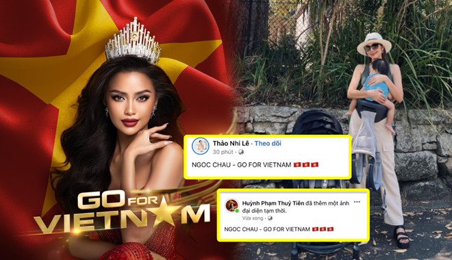 Ảnh hot sao Việt 4/1: Sao Việt thay avatar ủng hộ Ngọc Châu