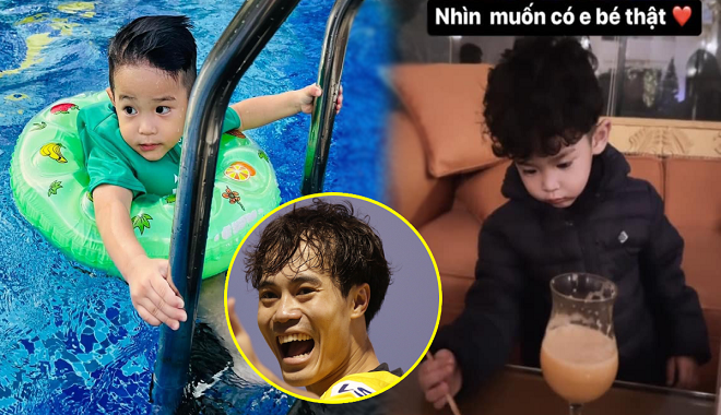 Con trai Hùng Dũng quá đáng yêu khiến Văn Toàn bỗng muốn có em bé