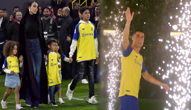 CR7 đưa gia đình ra mắt CLB mới, tuyên bố chưa kết thúc sự nghiệp