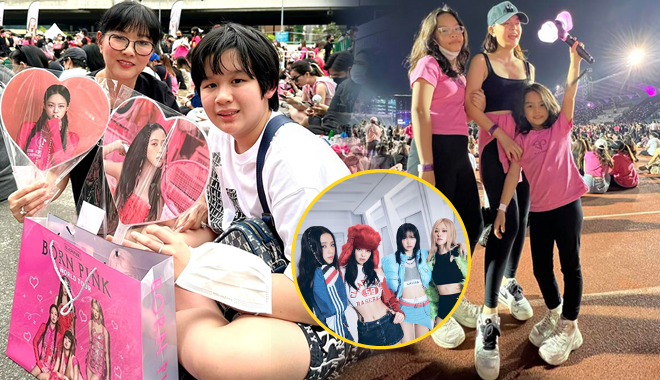 Mẹ con Phạm Quỳnh Anh, Phương Dung U60 đi concert BLACPINK "cực cháy"