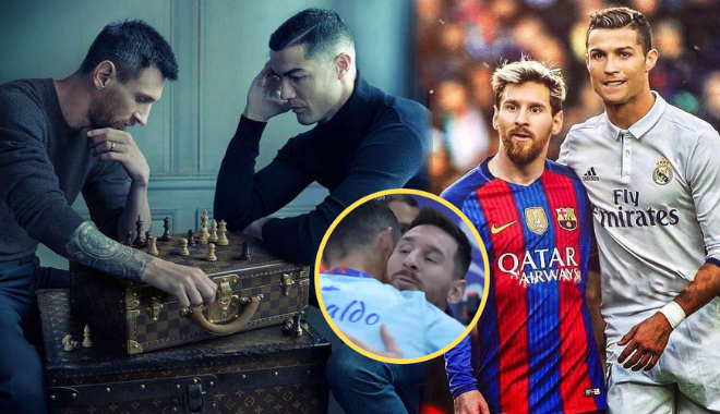 Sau "khoảnh khắc thế kỉ", Messi công khai đăng ảnh "tình tứ" cùng CR7