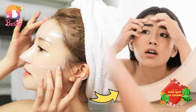 Thói quen đắp mặt nạ làm da tổn hại: Đắp mỗi ngày, chưa làm sạch da
