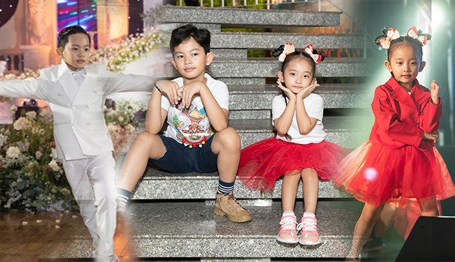 Hai con Khánh Thi - Phan Hiển khoe tài nhảy nhót: Chuẩn con nhà nòi
