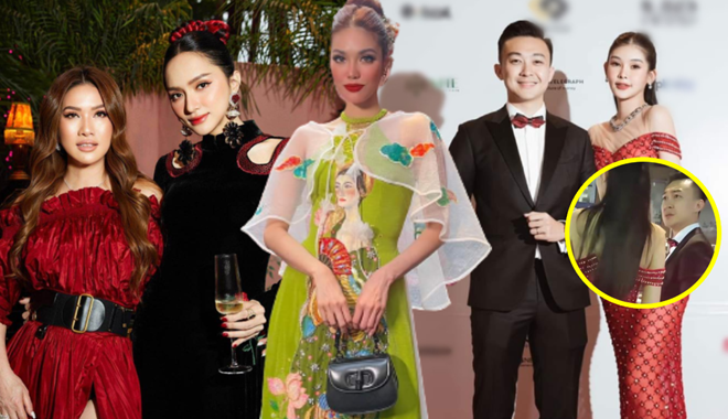 Ảnh hot sao Việt 20/2: Chồng Ngân Anh 1 tuần 2 lần bị soi biểu cảm lạ