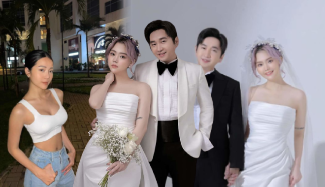 Ảnh hot sao Việt 4/2: Mê mẩn bộ ảnh cưới của Bằng Cường - Bảo Anh