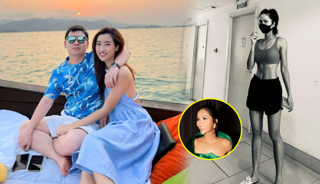 Ảnh hot sao Việt 5/2: Đỗ Mỹ Linh diện váy che vòng 2