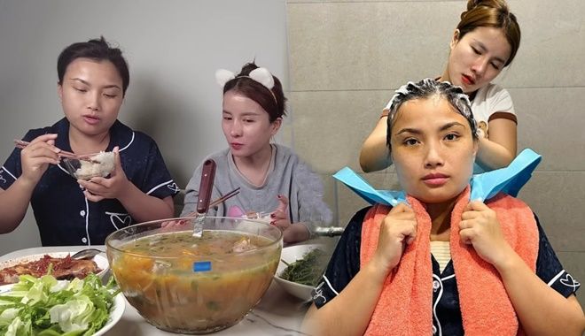 Bà Nhân chăm Quỳnh Trần "hơn chăm mẹ": Tự tay gội đầu, sấy tóc cho