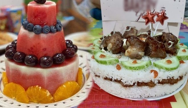 Bánh kem phiên bản "nhà có gì dùng nấy": Nhìn là thấy đói ngay