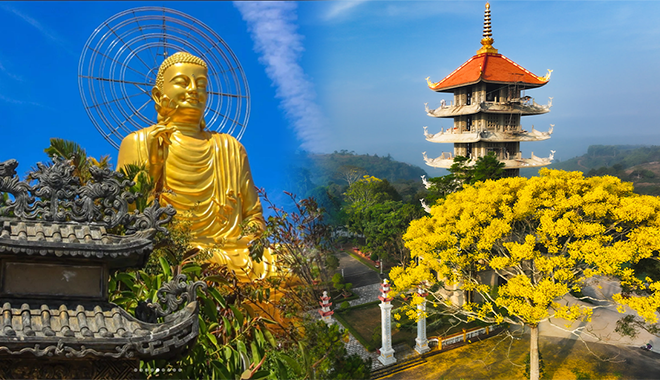 Gợi ý 4 ngôi chùa, tu viện tuyệt đẹp xứ sở sương mù Lâm Đồng