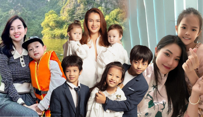 Hội mỹ nhân Vbiz nuôi con không cần trợ cấp vẫn sống sang chảnh