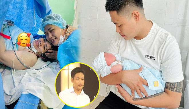 “Hot boy trà sữa” từng khuấy đảo chương trình hài khoe con đầu lòng
