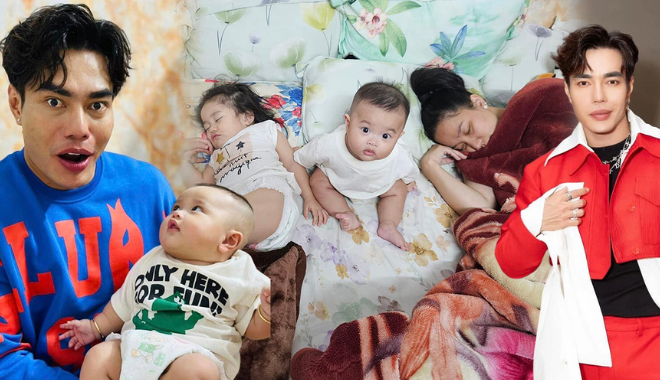 Lê Dương Bảo Lâm xúc động khi con trai 1 tuổi dậy sớm tiễn bố đi làm
