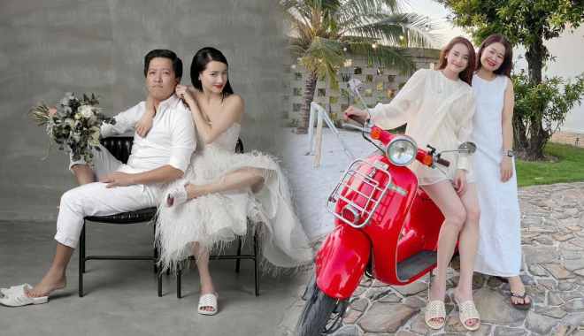 Nhã Phương "lây" nếp giản dị của chồng: Đi dép tổ ong riết thành quen