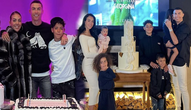 Ronaldo đón tuổi 38 ấm cúng, đơn giản bên vợ và bạn bè tại Ả Rập